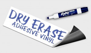 Dry Erase Adhesive Vinyl
