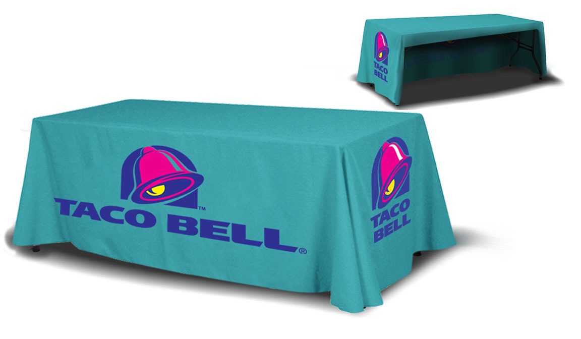 8ft Table open black