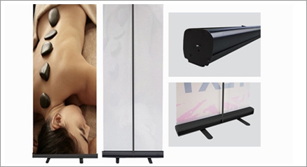 Standard Retractable 33"x81" (Black)